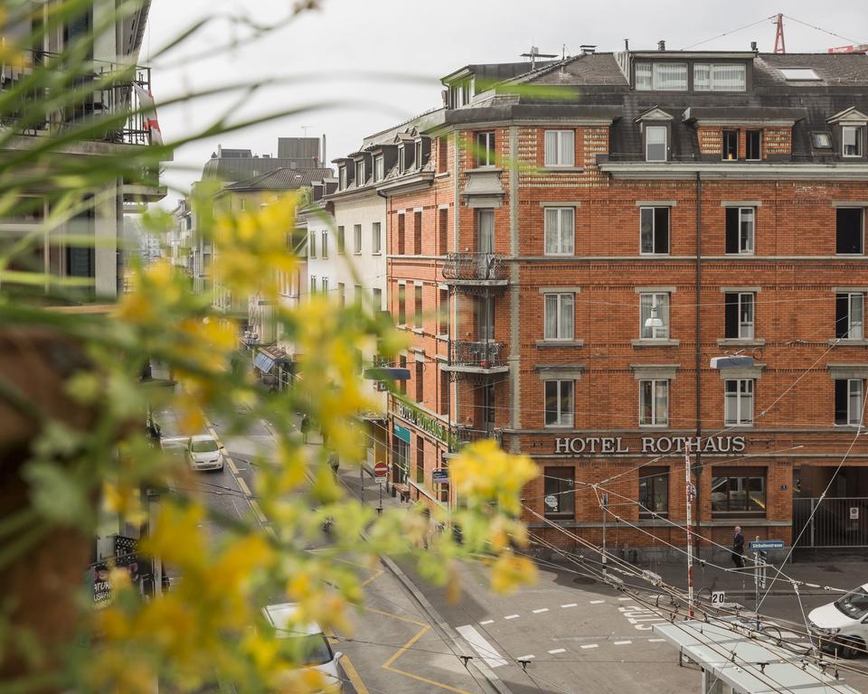 Hotel Rothaus Zürich Buitenkant foto