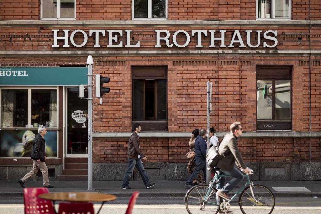 Hotel Rothaus Zürich Buitenkant foto