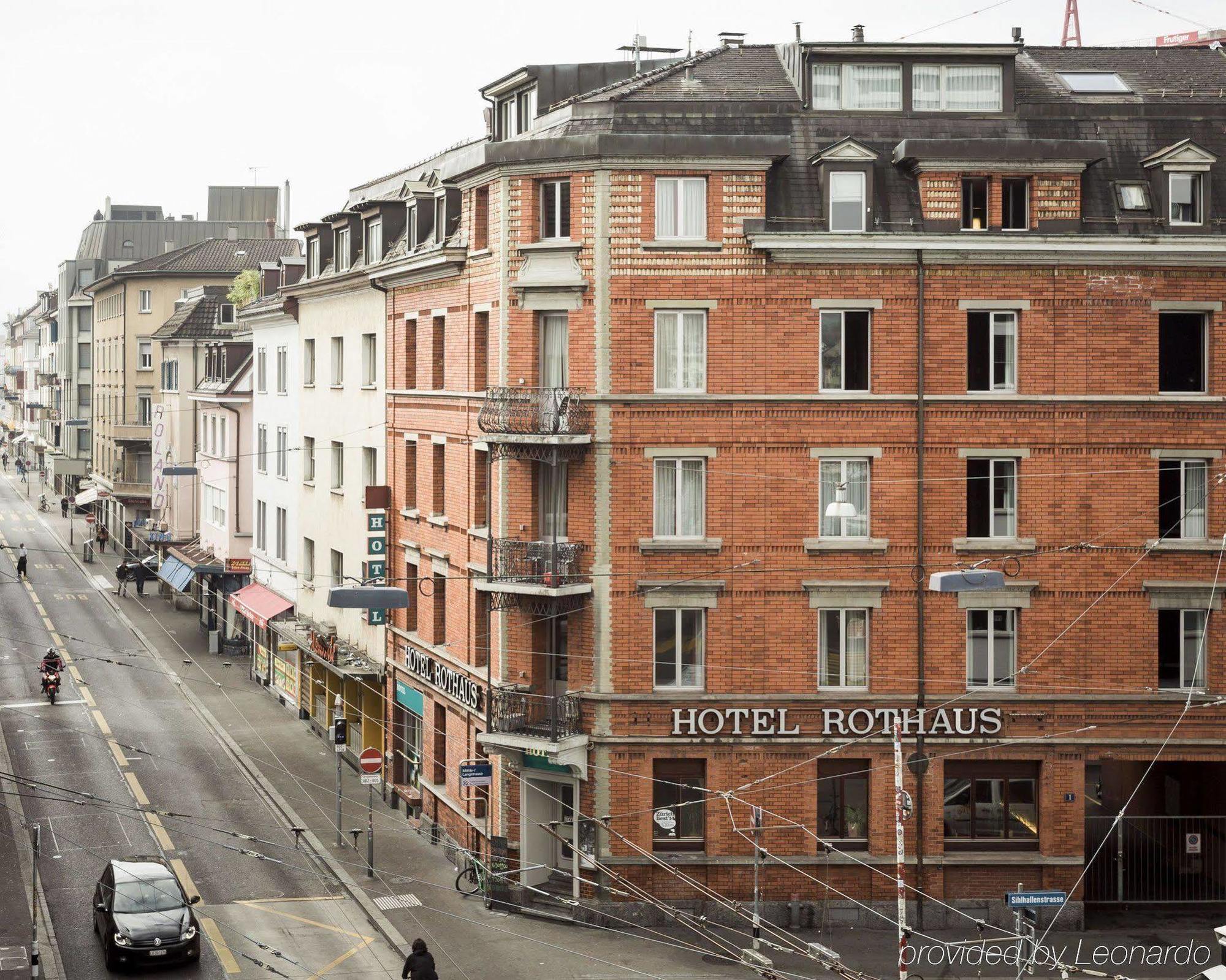 Hotel Rothaus Zürich Buitenkant foto