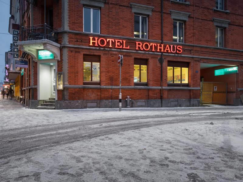 Hotel Rothaus Zürich Buitenkant foto